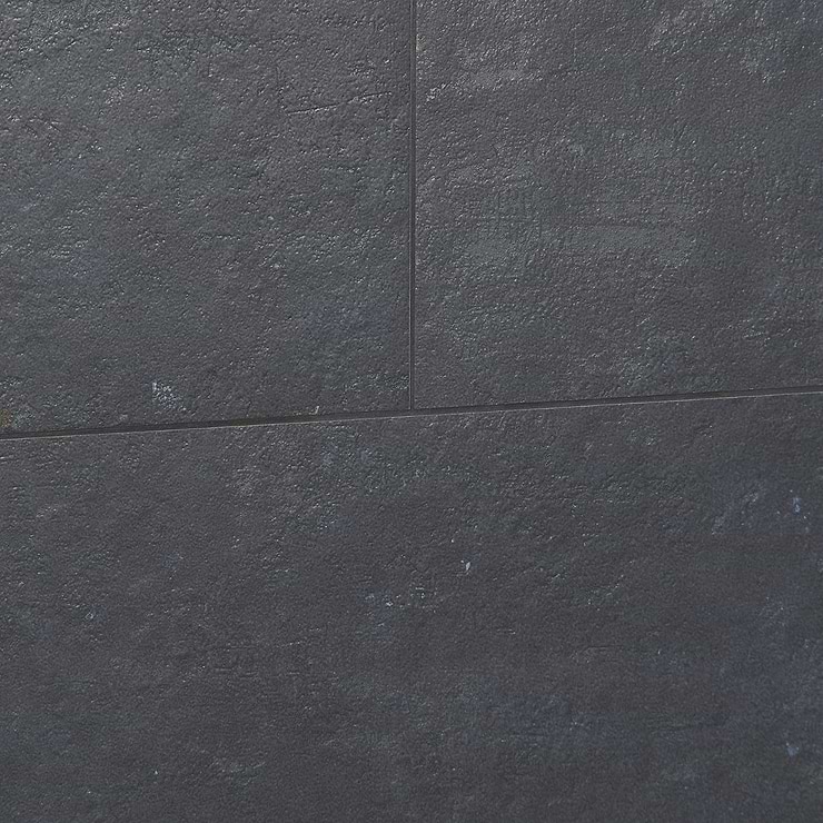 Portrait Black Gold 12x24 Matte Porcelain Tile