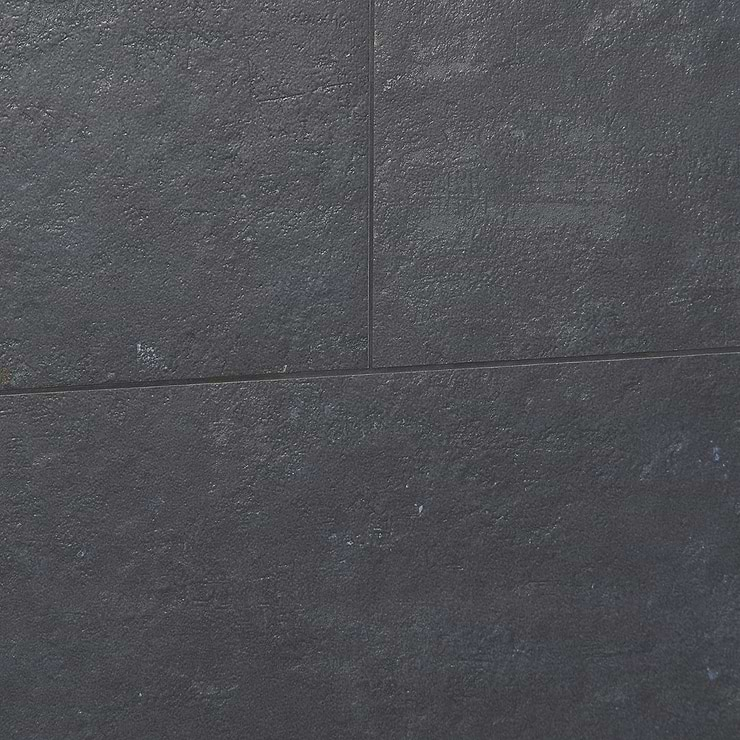 Portrait Black Gold 12x24 Matte Porcelain Tile