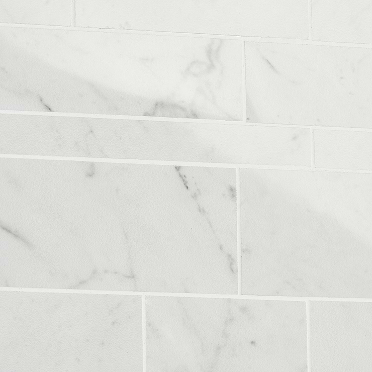 DreamStone Carrara Giola Railroad Polished Porcelain Mosaic