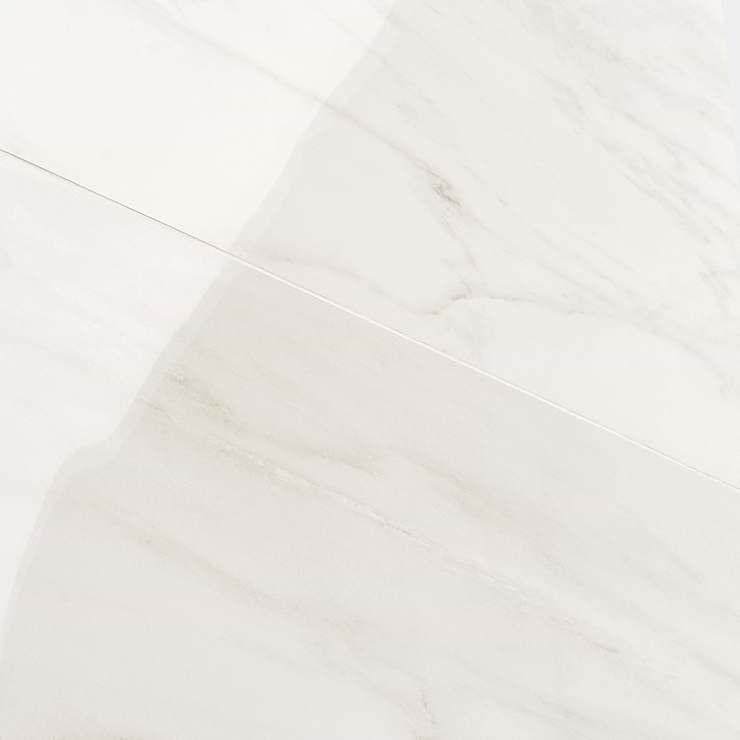 DreamStone Dolomite Snow 12x24 Polished Porcelain Tile
