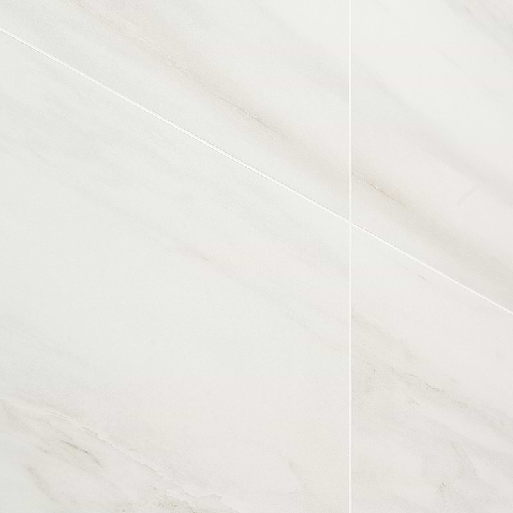 DreamStone Dolomite Snow 24x24 Matte Porcelain Tile