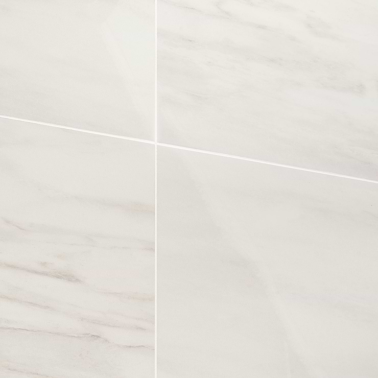 DreamStone Dolomite Snow 24x24 Polished Porcelain Tile