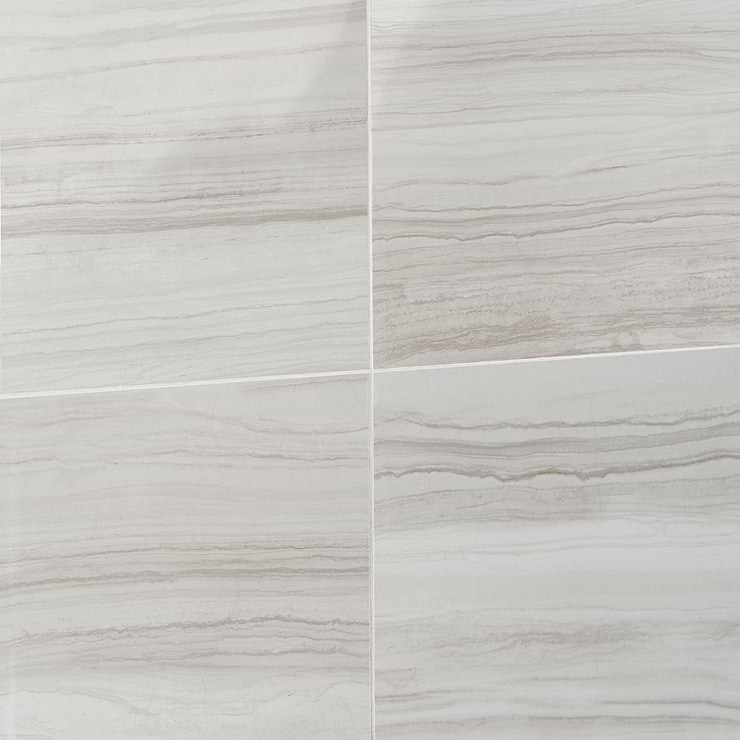 DreamStone Luminus White 24x48 Polished Porcelain Tile