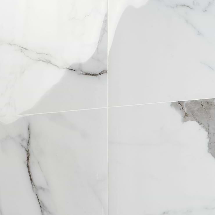 DreamStone Statuario Valley 24x48 Polished Porcelain Tile