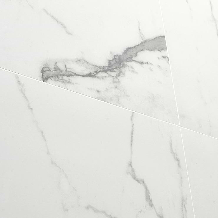 DreamStone Statuario Venato 24x24 Matte Porcelain Tile