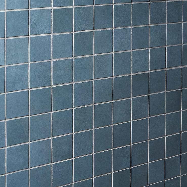 Bond Indio Blue 2x2 Matte Porcelain Mosaic Tile