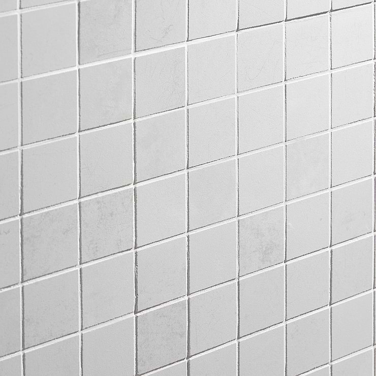 Bond Palladium Light Gray 2x2 Matte Porcelain Mosaic Tile