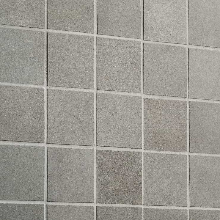 Clay Fancy Gray 2x2 Matte Porcelain Mosaic Tile