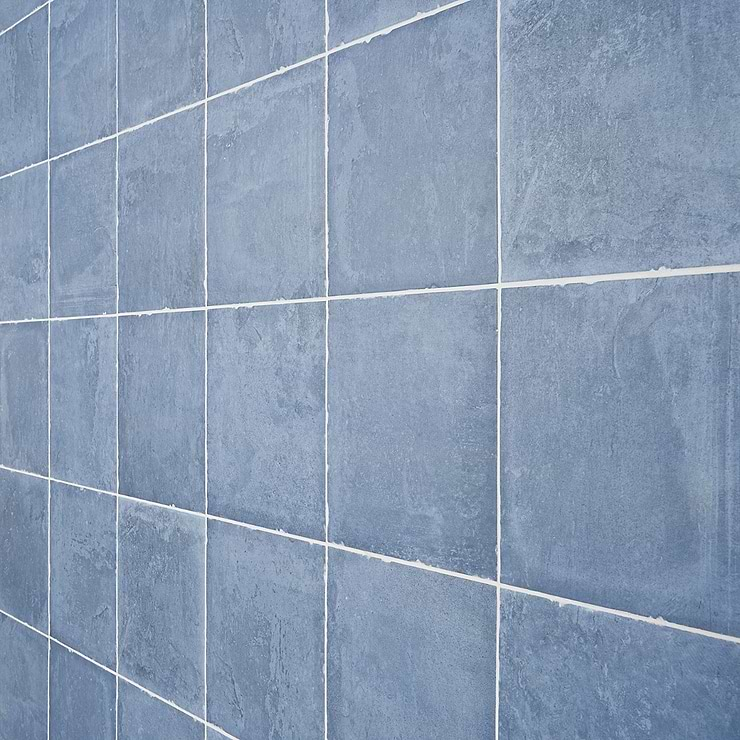 Alesso Indigo Blue 8x8 Matte Porcelain Tile