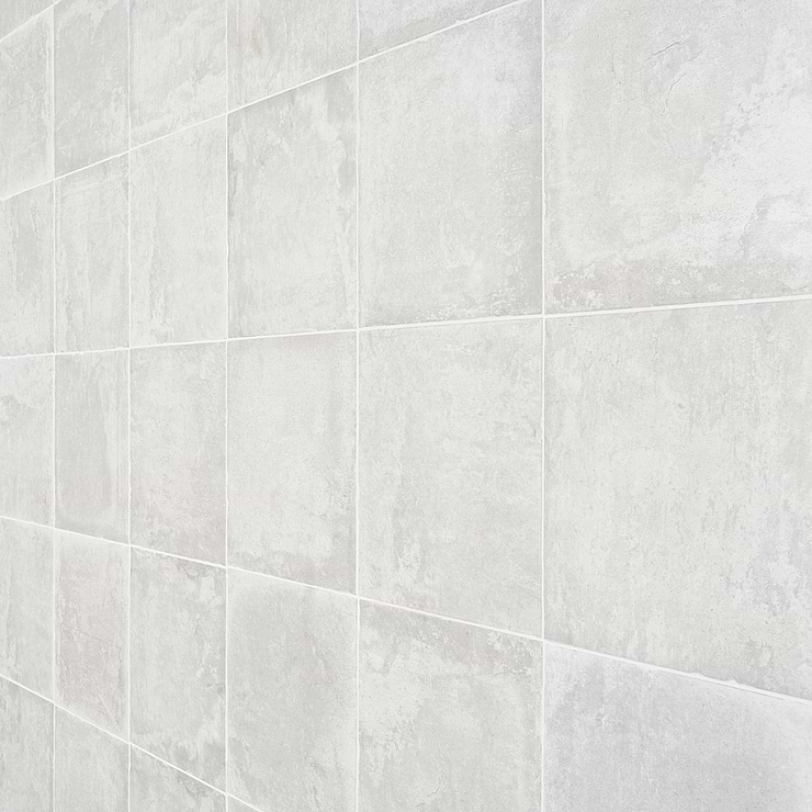 Alesso Perla Gray 8x8 Matte Porcelain Tile