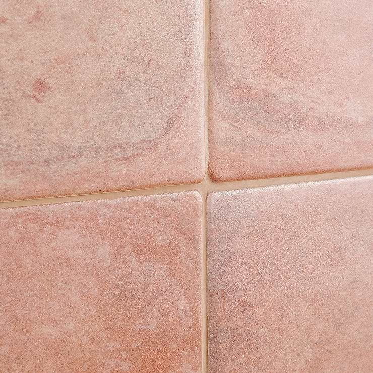 Burgos Terracotta Brick 14x14 Matte Porcelain Tile