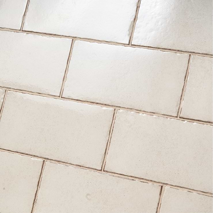 Jamesport Beige 6"x12" Glossy Porcelain Subway Tile