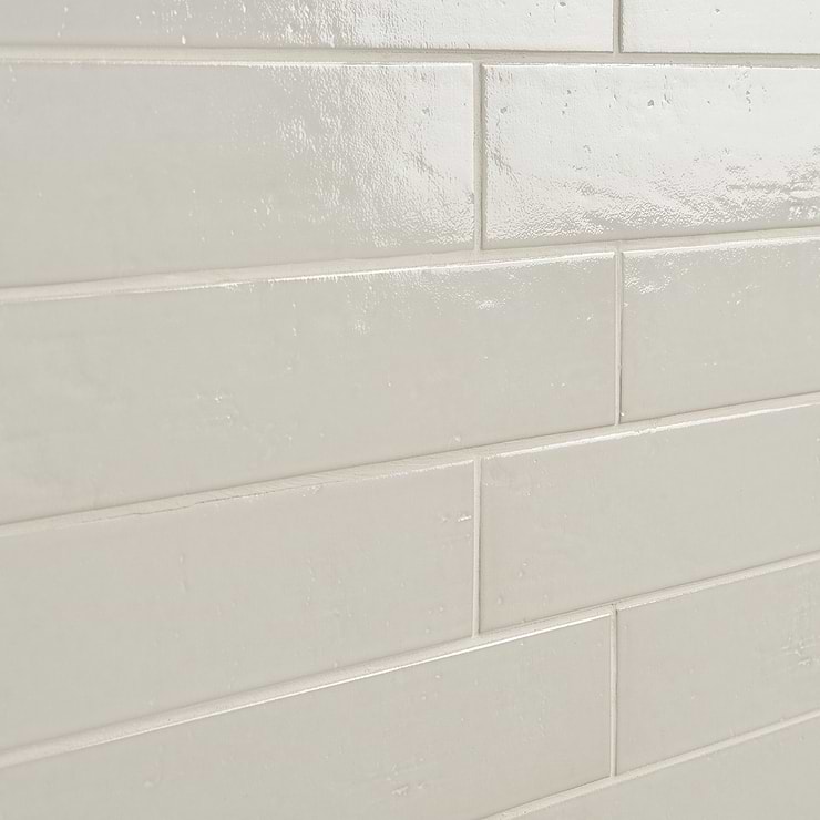 Cavallo Swiss Coffee Beige 3x18 Glossy Porcelain Subway Tile