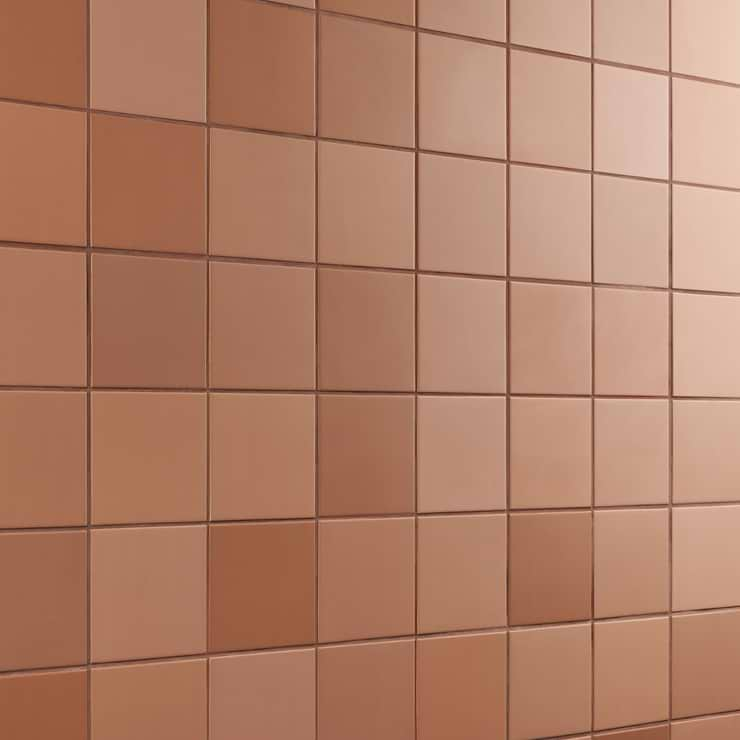 Born Terracotta 5x5 Matte Porcelain Tile