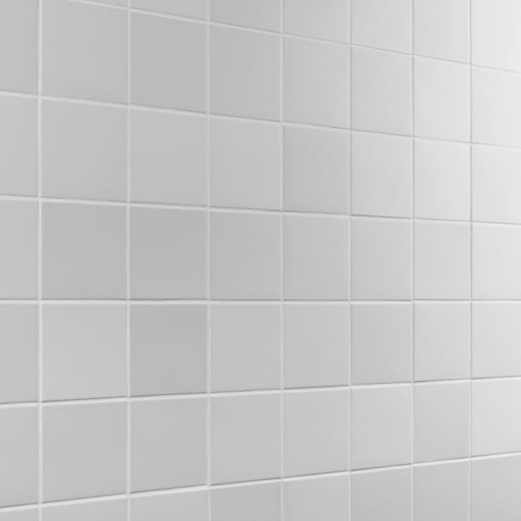 Born White 5x5 Matte Porcelain Tile