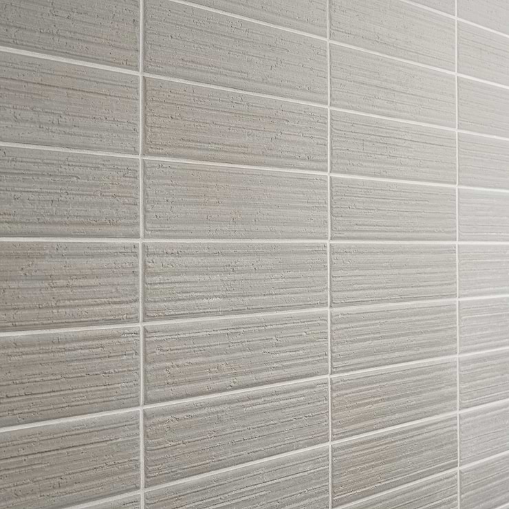 Charlotte Sage Green 3x10 Textured Matte Ceramic Subway Tile