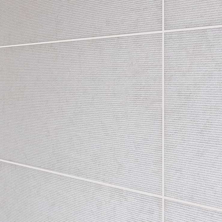 Simena Lines Cream Beige 12x24 Textured Limestone Tile