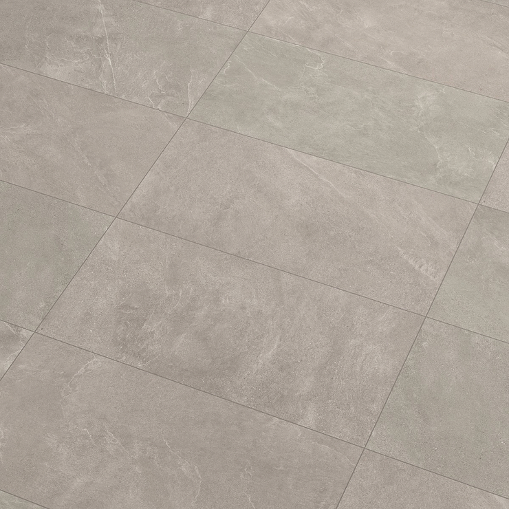 Era Silver Gray 12x24 Limestone Look Matte Porcelain Tile