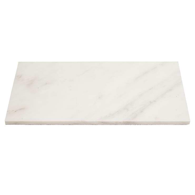 Zenith Asian Statuary 6x18 Honed Marble Tile