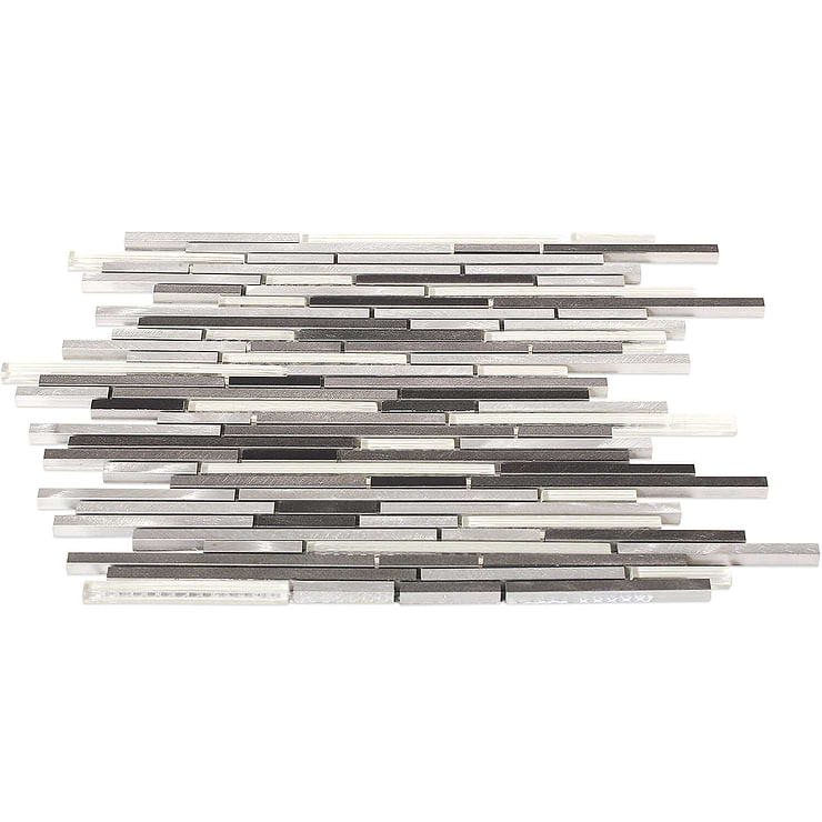 Industrial Stylus Wetlands Aluminum Mosaic Tile