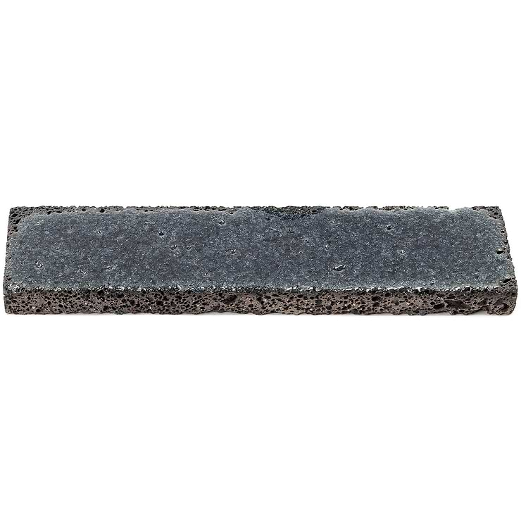 Lava Stone Black 3x12 Subway Tile