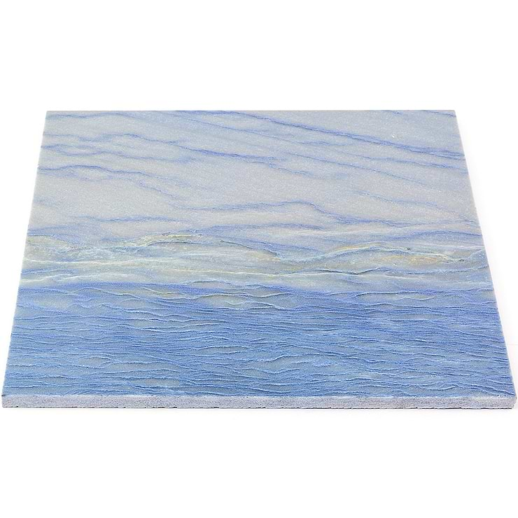 Blue Macauba 12x12 Polished Marble Tile 