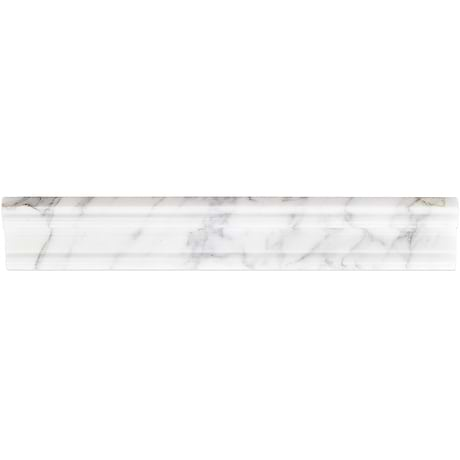 Calacatta Chair Rail Marble Liner