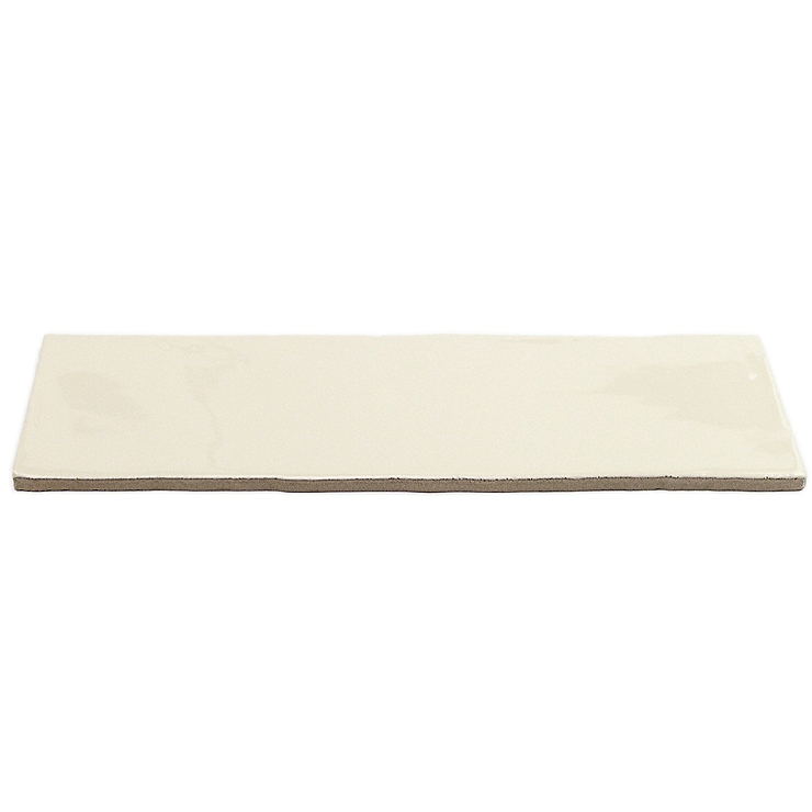 Lancaster Vanilla Cream Ivory 3x12 Polished Ceramic Subway Tile