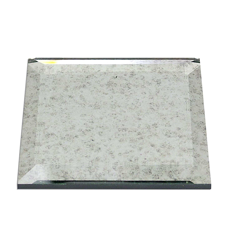 Paris Gray Beveled 4x4 Mirror Tile 