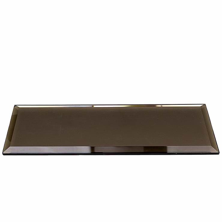 Bronze Beveled 4x12 Mirror Tile