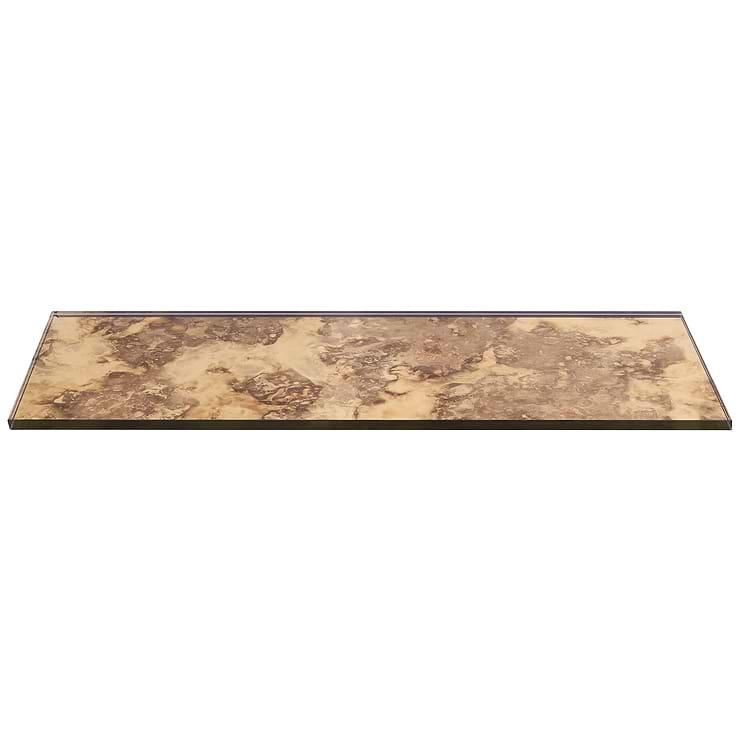 Vilna Antique Mirror Oro 6x18 Glass Tile
