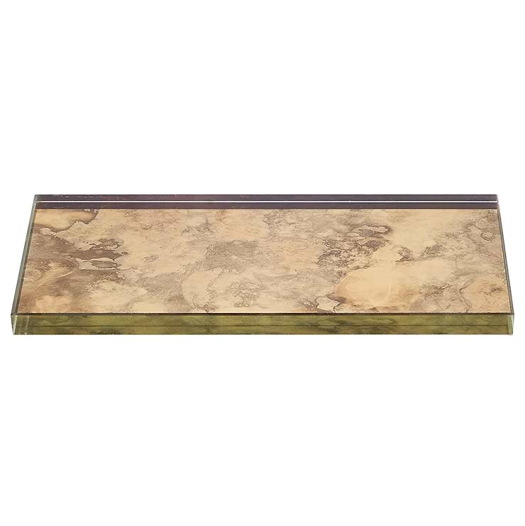 Vilna Antique Mirror Oro 3x6 Glass Tile