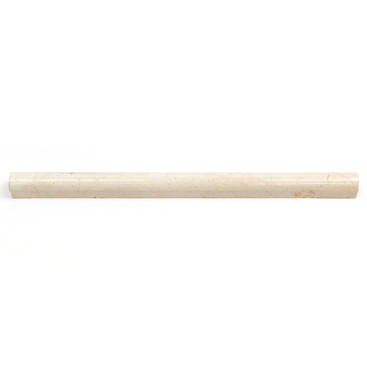 Pencil Crema Marfil 3/4x12 Marble