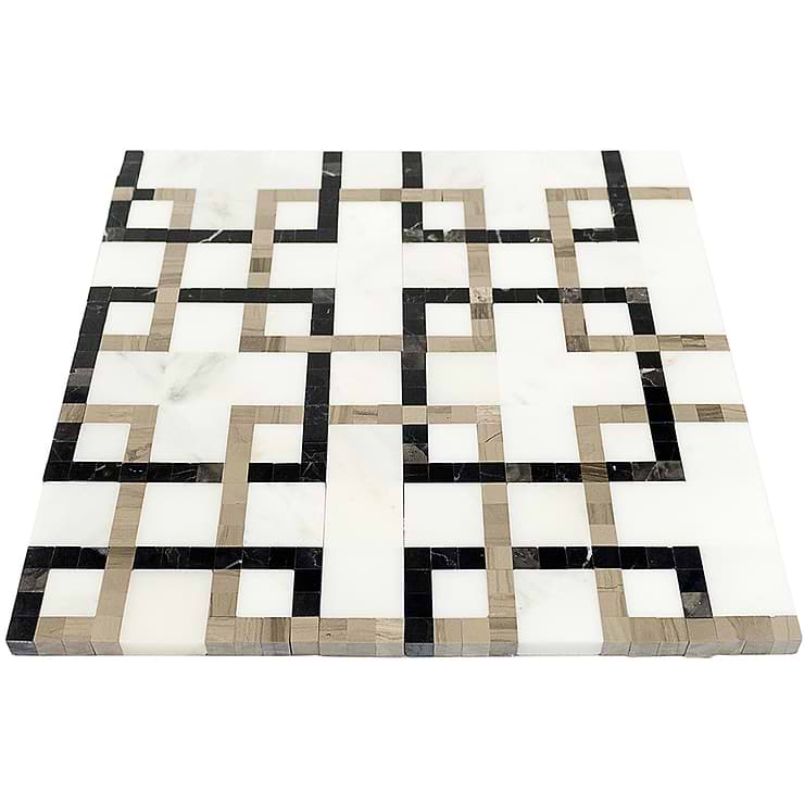 Labyrinth Marble Tile