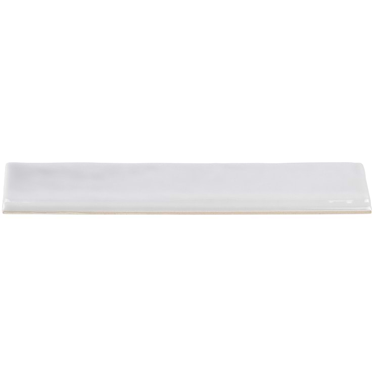 Seaport Hibiscus 2x10 Polished Ceramic Bullnose