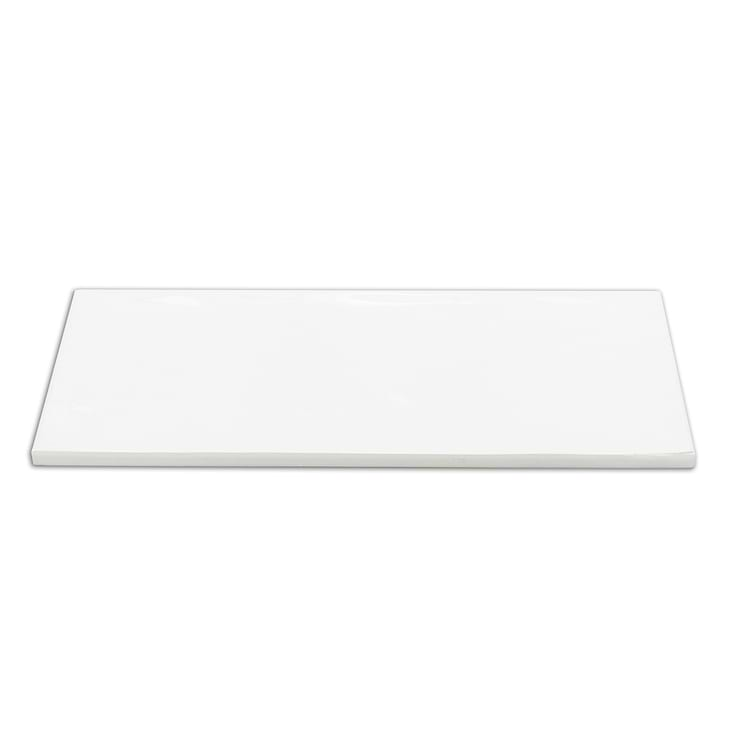 Santa Monica White 4x12 Bullnose