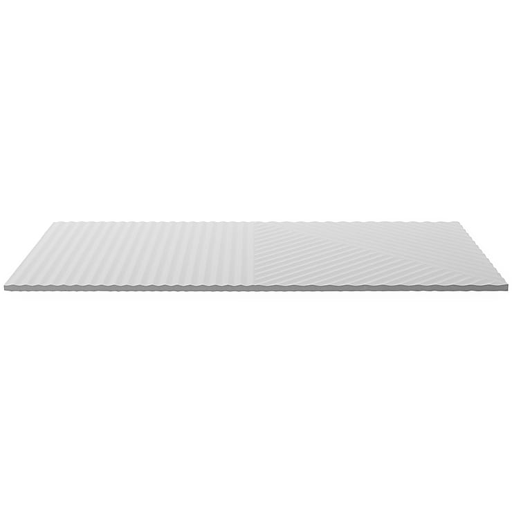 Renzo Grigio Gray 3D Matte Porcelain 12x24 Tile