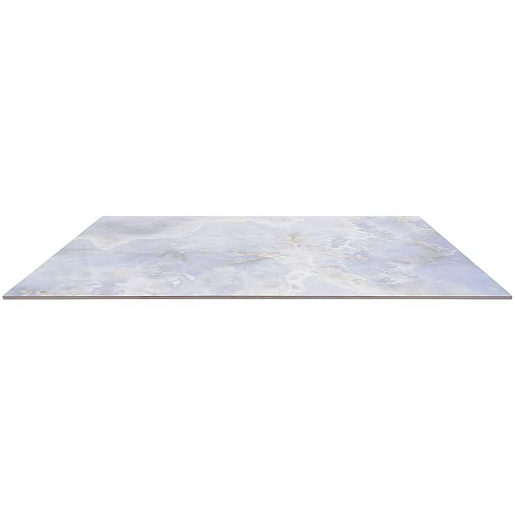 Lumina Onyx Caspian Blue 24x48 Polished Porcelain Tile