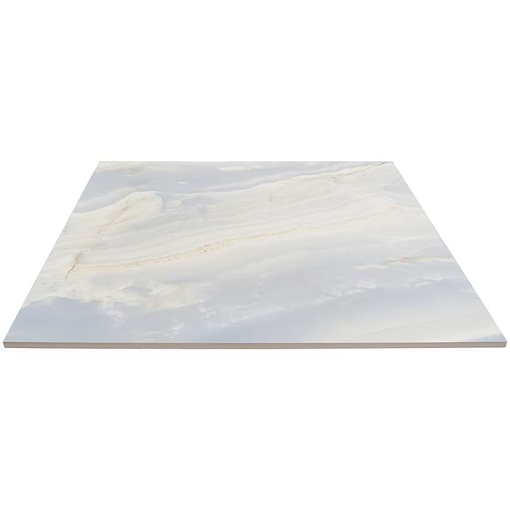 Lumina Onyx Opera Blue 24x24 Polished Porcelain Tile