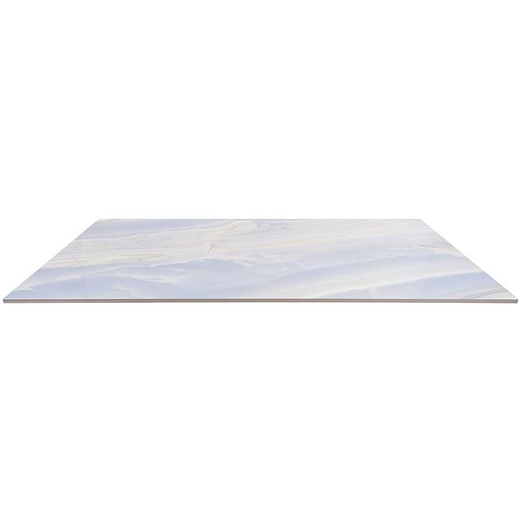 Lumina Onyx Opera Blue 24x48 Polished Porcelain Tile