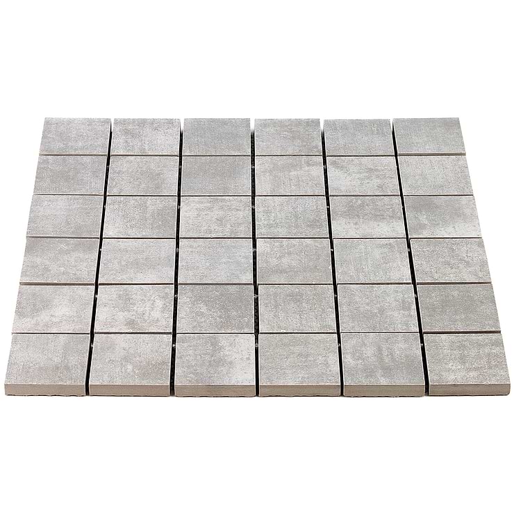 Basic Cement Grigio 2x2 Matte Porcelain Mosaic Tile