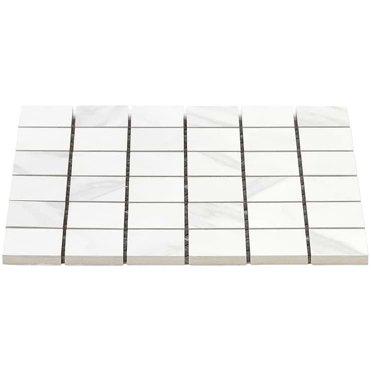 Basic Marble Bianco 2x2 Matte Porcelain Mosaic Tile