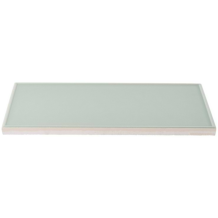 Stacy Garcia Maddox Frame Mineral Green 4x8 Matte Ceramic Subway Tile