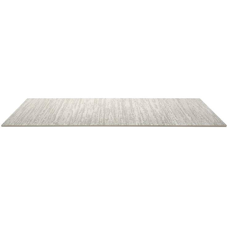 Twilight Deco Silver 12x48 Metal Look Porcelain Tile