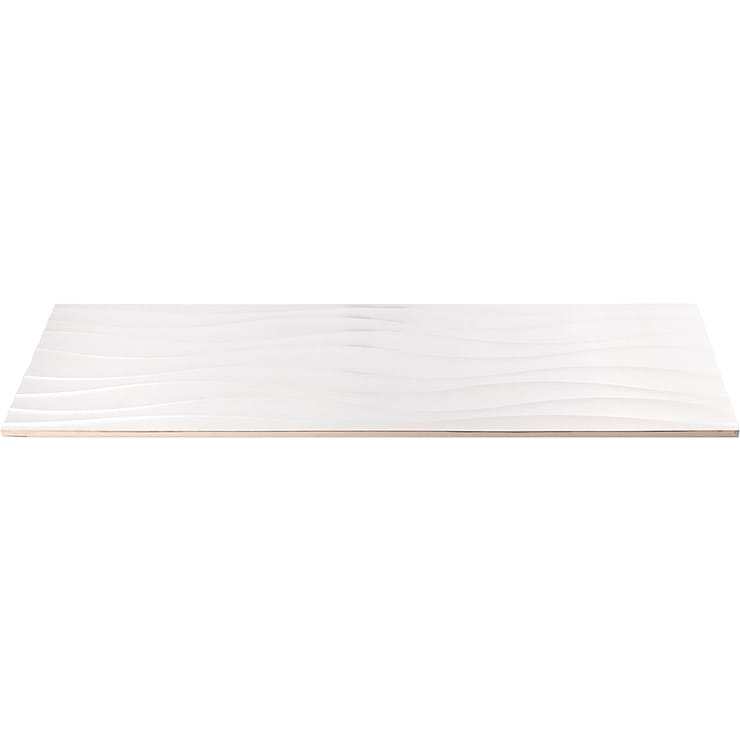 Whistler Slalom White 12x36 Porcelain Wall Tile