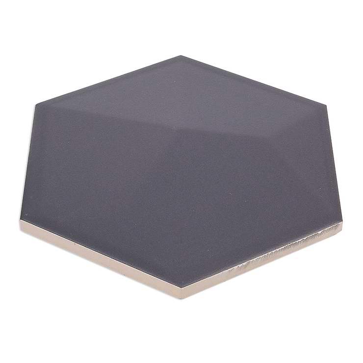 Exagoni Dimension Grafito Matte Hexagon Ceramic Tile