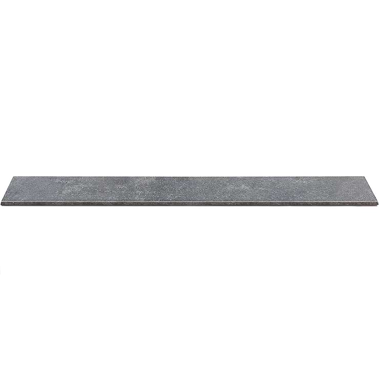 Marbella Smokey Gray 3x24 Porcelain Bullnose 