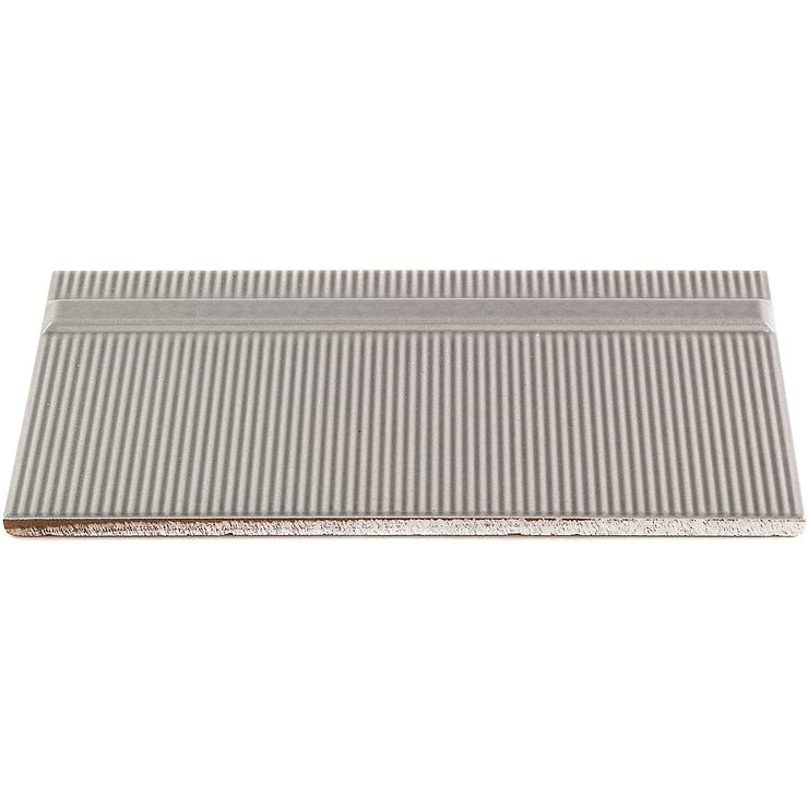 Vector Reverb Gris 4x8 Polished Ceramic Tile