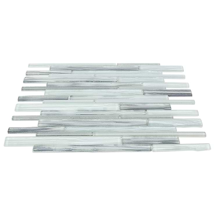 Mangata Glacial November Skies Planks Glass Tile