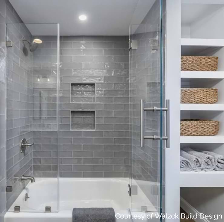 Santa Monica Gray 4x12 Polished Ceramic Tile
